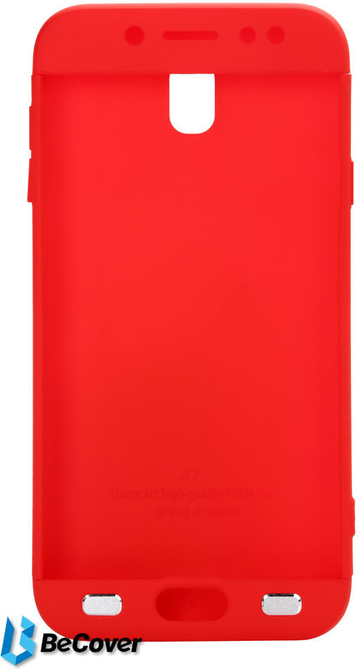 

BeCover Case 360° Super-protect Red for Samsung J730 Galaxy J7 2017