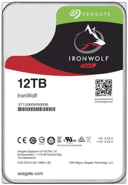 Акція на Seagate IronWolf 12TB (ST12000VN0008) від Stylus