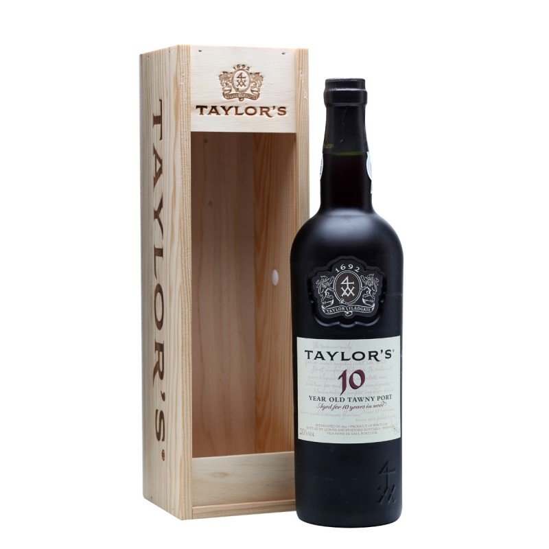 Акція на Вино Taylor's 10 Year Old Tawny, gift box (0,75 л) (BW895) від Stylus