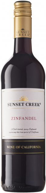 Акція на Вино Sunset Creek Zinfandel California, красное сухое, 0.75л 13.5% (PRV4006542062830) від Stylus