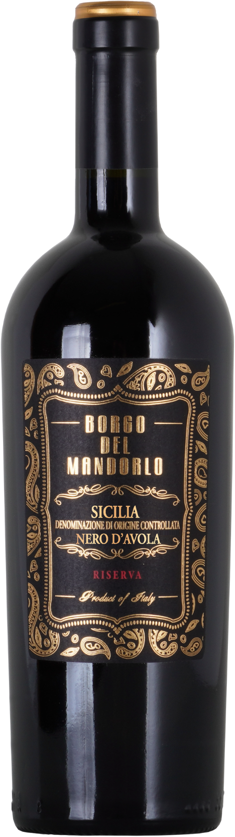 Акція на Вино Borgo del Mandorlo Nero d'Avola Sicilia Riserva красное сухое 0.75 (VTS2991350) від Stylus