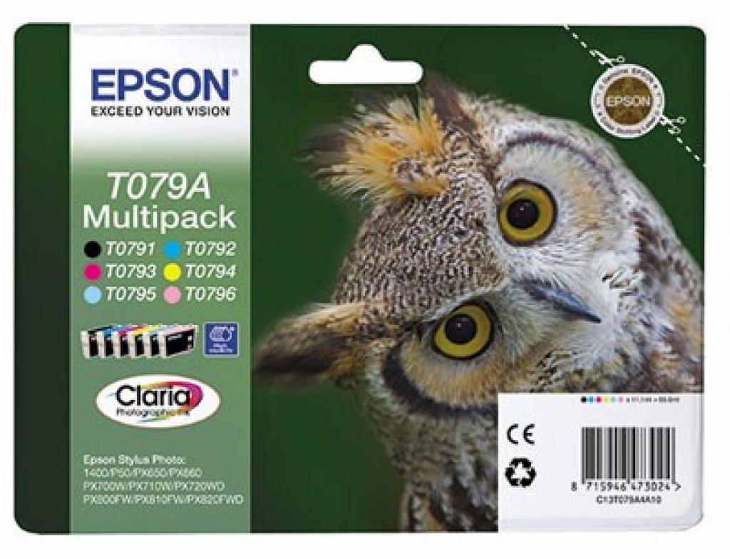 

Epson P50/ PX660/720WD/820FWD Bundle (C13T079A4A10)