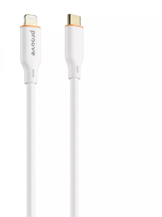 Акція на Proove Cable USB-C to Lightning Jelly Silicone 27W 1m White (CCJS27002102) від Stylus