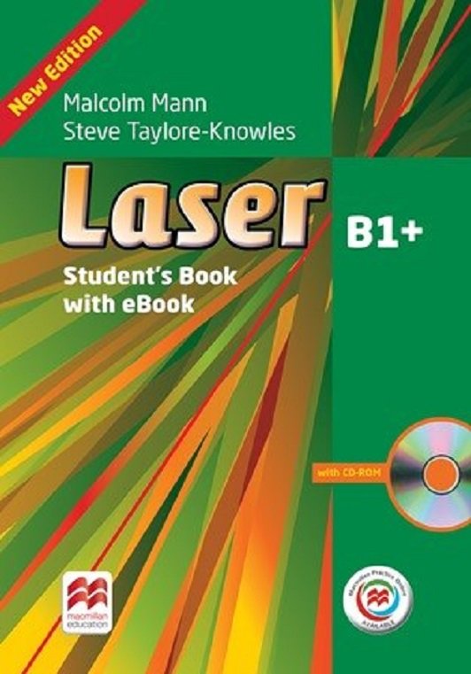 

Laser 3rd Edition B1+: Student's Book with eBook with Macmillan Practice Online