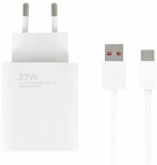 Акція на Xiaomi Usb Wall Charger 33W White with USB-C Cable (BHR6039EU) від Stylus