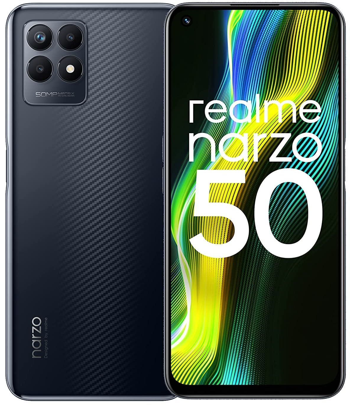 Акція на Realme Narzo 50 4/128GB Speed Black від Stylus