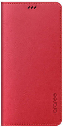 

Samsung Leather Flip Wallet Tangerine Red (GP-A530KDCFAAD) for Samsung A530 Galaxy A8 2018