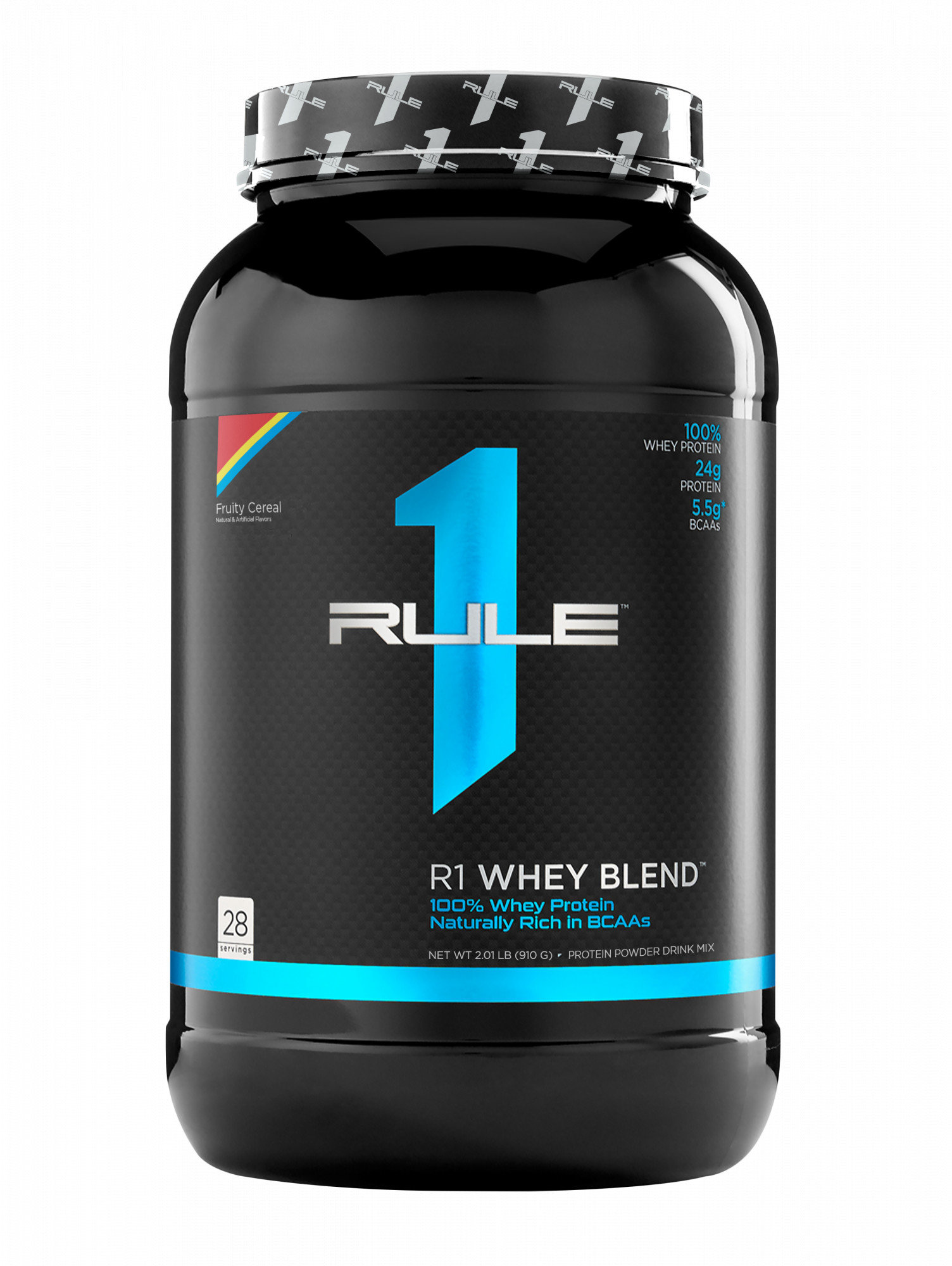 

Rule 1 Whey Blend 908 g /28 servings/ Fruity Cereal