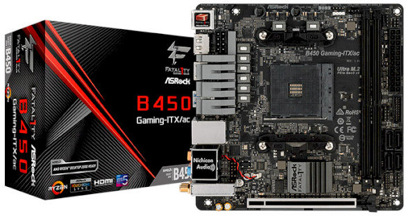 

ASRock Fatal1ty B450 Gaming-ITX/ac