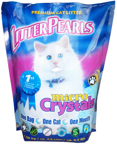 Акція на Наповнювач туалетів для кішок Litter Pearls Micro Crystals кварцовий 4.7 кг 10.8 л 10610 (633843106105) від Y.UA