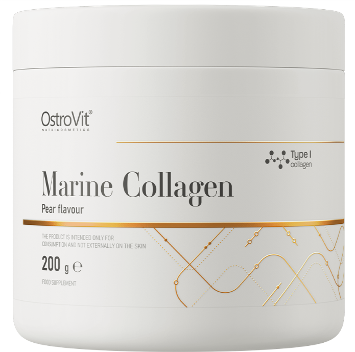 Акція на OstroVit Marine Collagen Морской коллаген 200 г вкус груша від Stylus