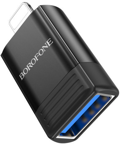 

Borofone Adapter BV18 Lightning to USB2.0 Black