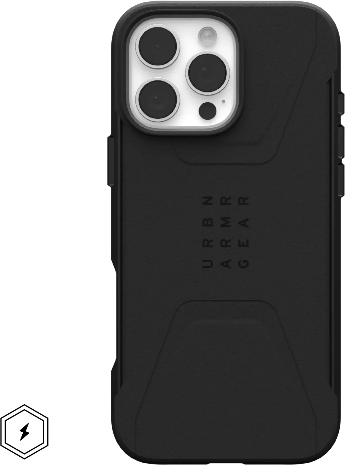 

Urban Armor Gear Uag Графічний Magsafe Black (114445114040) for iPhone 16 Pro Max