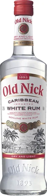 

Ром Old Nick Caribbean White 37.5% 0.7 л (3012993039759)