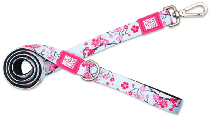 Акція на Поводок короткий для собак Max & Molly Short Leash - Cherry Bloom M (4894512049970) від Stylus