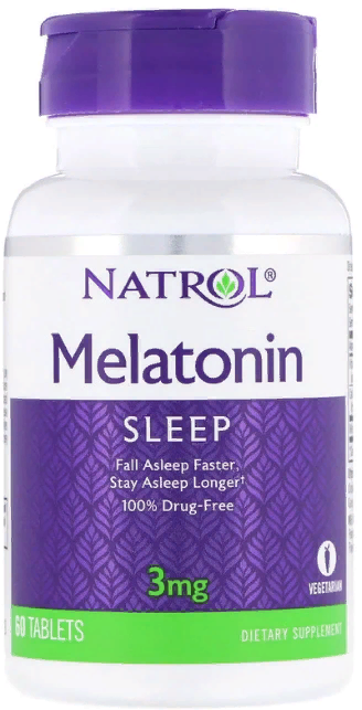 

Natrol Melatonin, 3 mg, 60 Tablets (NTL-00510)