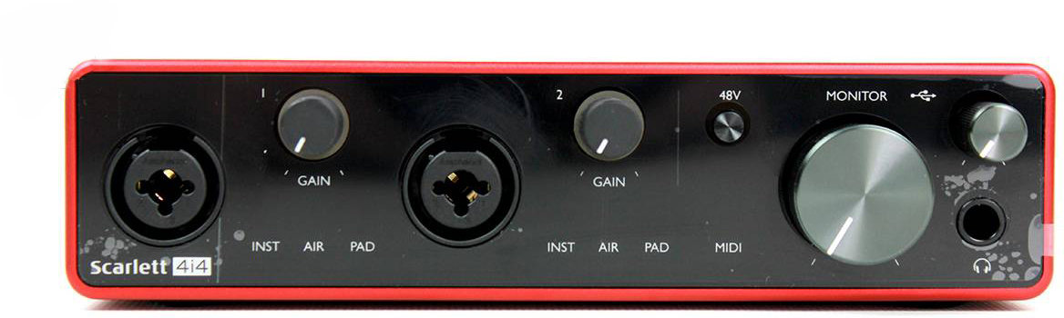 

Аудиоинтерфейс Focusrite Scarlett 4i4 3rd Gen