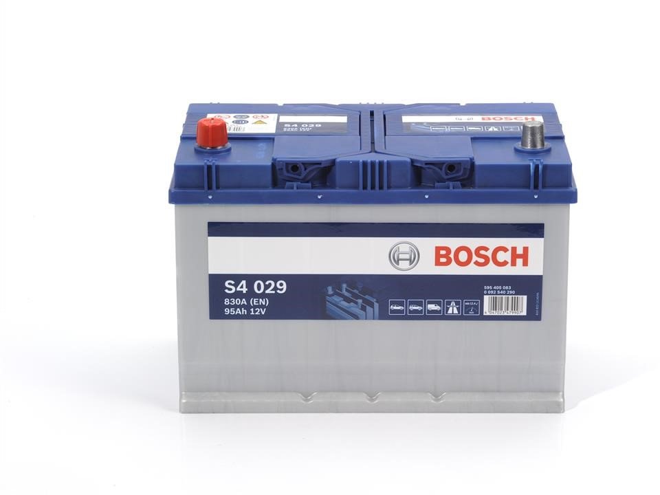 Акція на Автомобильный аккумулятор Bosch 6СТ-95 S4 Silver (S40 290) Ua від Stylus