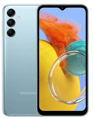 Акція на Samsung Galaxy M14 5G 4/128Gb Light Blue M146B (UA UCRF) від Stylus