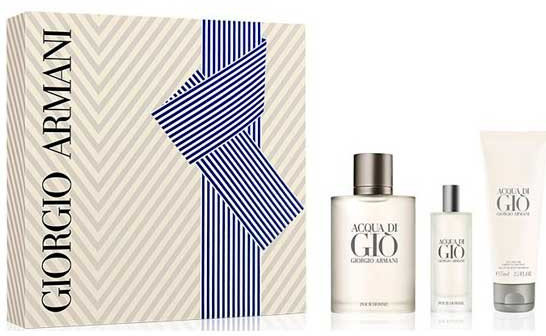 

Набор Armani Acqua Di Gio Pour Homme Туалетная вода 100 ml + Гель для душа 75 ml + Туалетная вода 15 ml