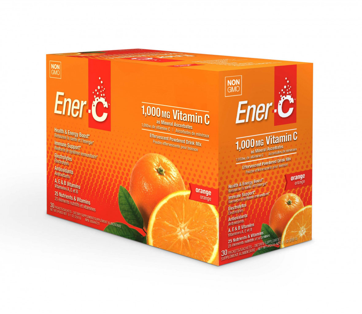 

Ener-C Vitamin C 30 pacs Вітамінний напій для підвищення імунітету, смак апельсина