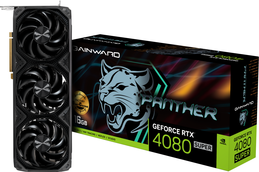 Акція на Gainward GeForce Rtx 4080 Super Panther Oc (NED408SS19T2-1032Z/471056224-4403) від Stylus