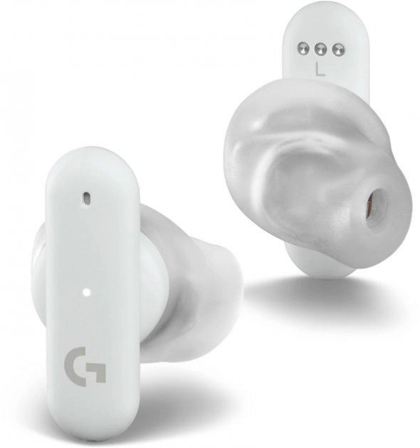Акция на Logitech Fits True Wireless Gaming Earbuds White (985-001183) от Stylus