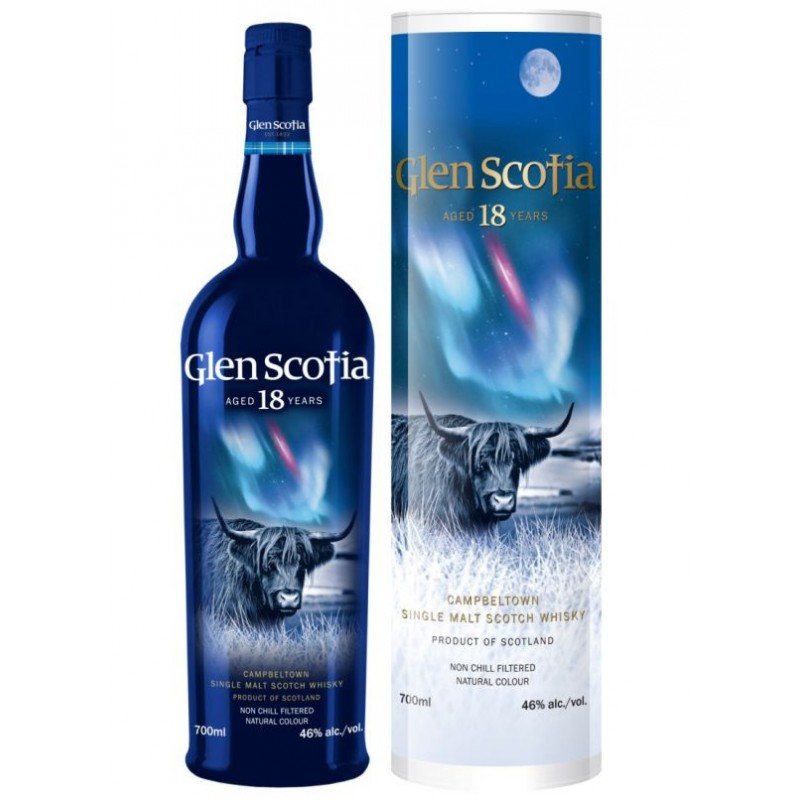 Акція на Виски Glen Scotia 18 Years Old, tube (0,7 л) (BW19829) від Stylus