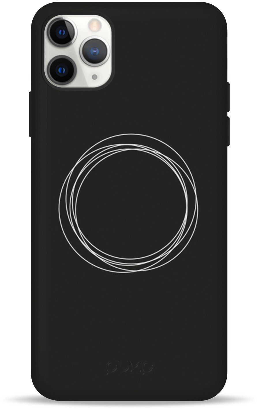 

Pump Silicone Minimalistic Case Circles on Dark (PMSLMN11PROMAX-6/173) for iPhone 11 Pro Max