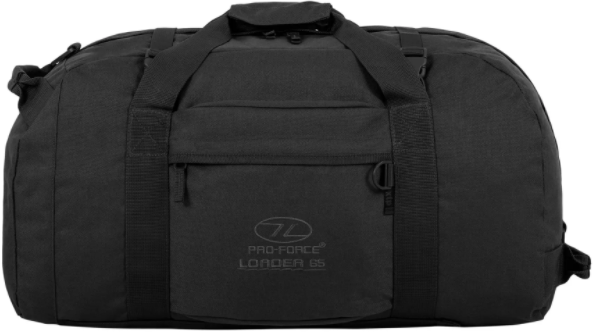 Акція на Сумка дорожная Highlander Loader Holdall 65 Black (LR065-BK) від Stylus