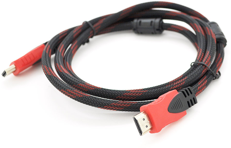 

Hdmi to Hdmi 25.0m v1.4, OD-7.4mm Black / Red Merlion (YT-HDMI (M) / (M) Ny / RD-25m)