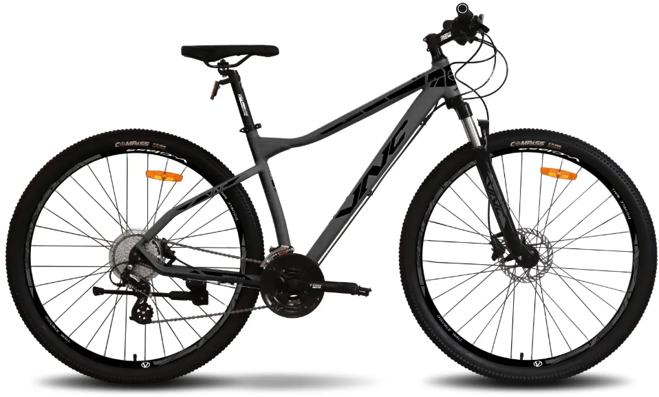 Акція на Велосипед Vnc 2023' 29" MontRider A7 V1A7-2951-GB 51см (0301) grey (shiny)/black (matt) від Stylus