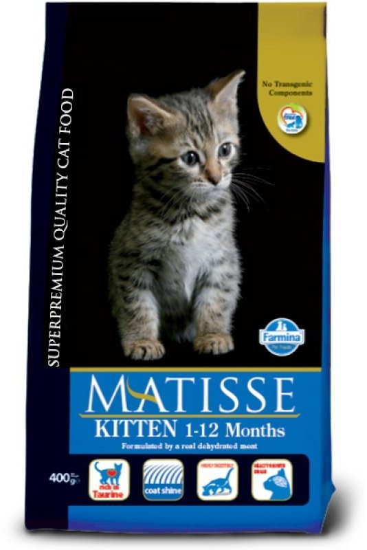 

Сухой корм для котов Farmina Matisse Kitten с курицей 400 г (172,669)