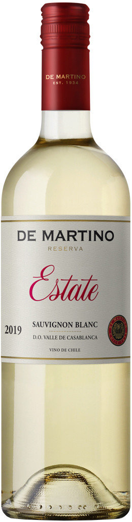 

Вино Sauvignon Blanc ESTATE, De MARTINO, белое сухое, 0.75л 13% (STA7804395017956)