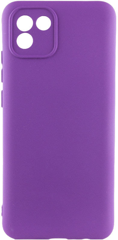 

Lakshmi Case Silicone Cover Full Camera Purple for Samsung A035 Galaxy A03