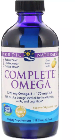 

Nordic Naturals Complete Omega, 1270 mg Omega-3/170 mg CLA, 8 fl (237 ml) (NOR02773)