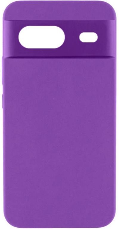 

Lakshmi Case Silicone Cover Full Camera Purple для Google Pixel 8a