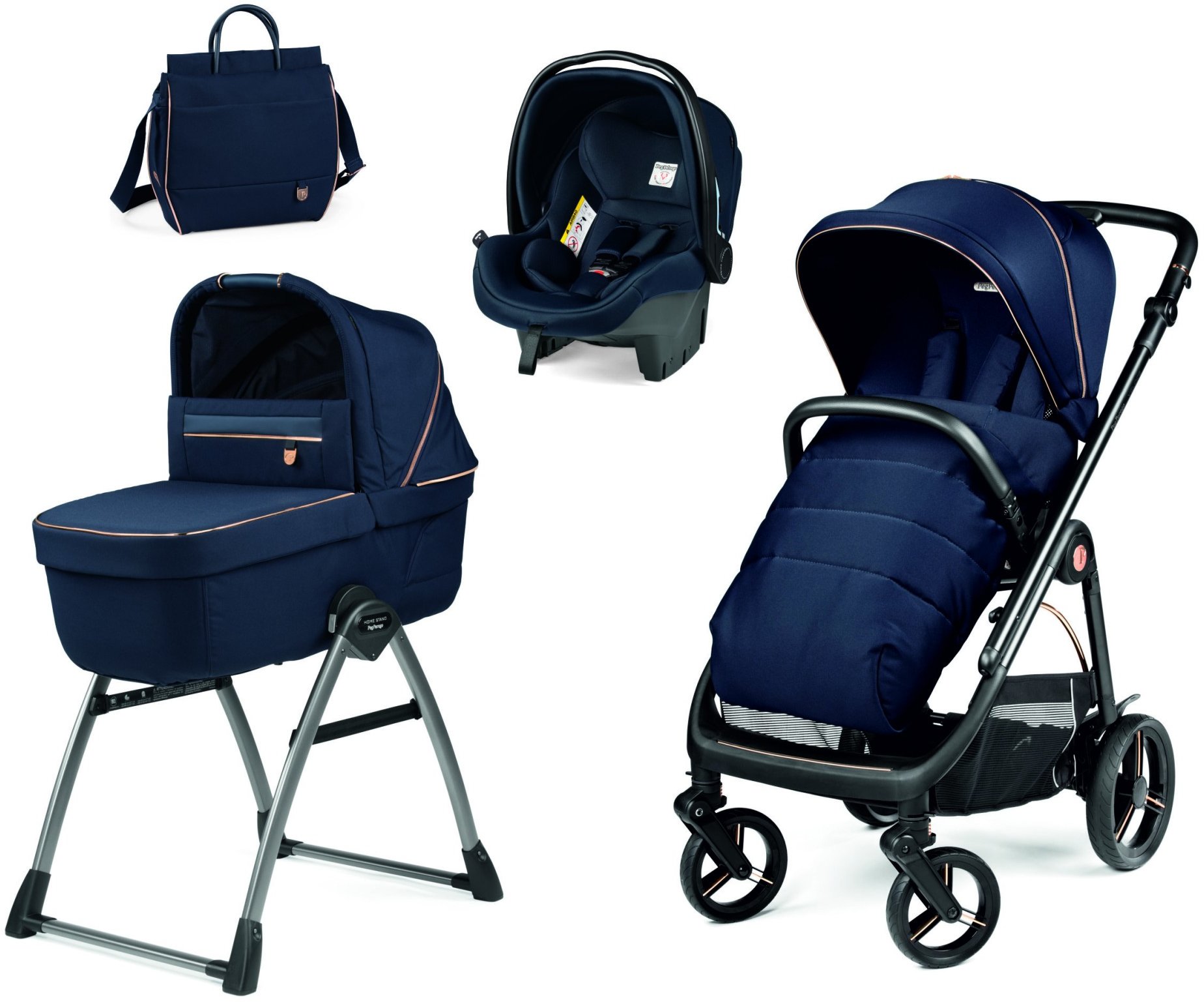 

Коляска 3в1 Peg-Perego Veloce Blue Shine Sl з підставкою до люльки (PACK-VEL31SL000017)