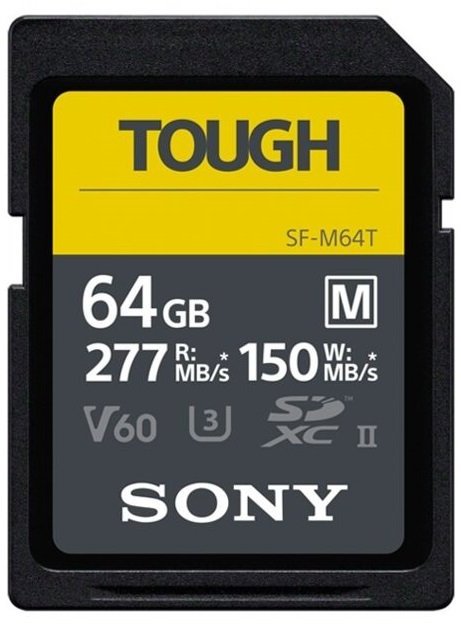 Акція на Sony 64GB Sdxc class 10 UHS-II U3 V60 Tough (SFM64T.SYM) від Stylus