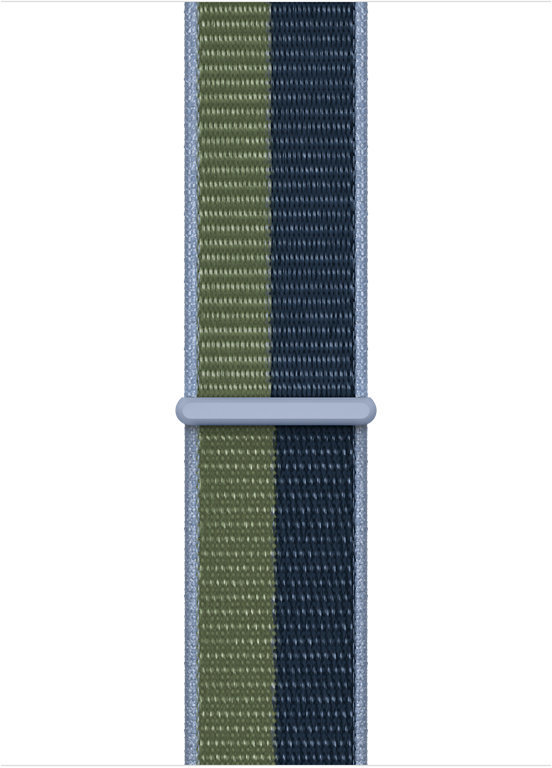 

Apple Sport Loop Abyss Blue / Moss Green (ML313) for Apple Watch 42/44 / 45mm