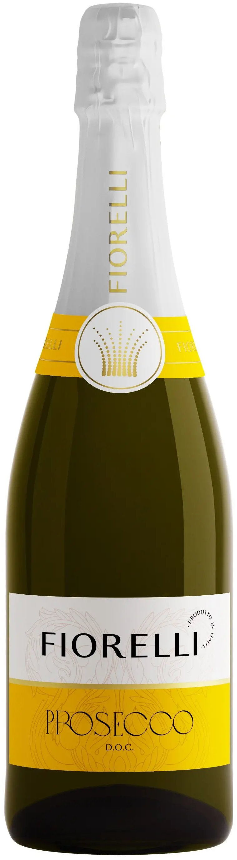 

Вино игристое Fiorelli Prosecco Spumante Extra Dry DOC, белое сухое, 0.75л 11% (АLR14286)