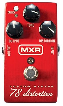 

Педаль ефектів Dunlop M78 Mxr Custom Badass '78 Distortion