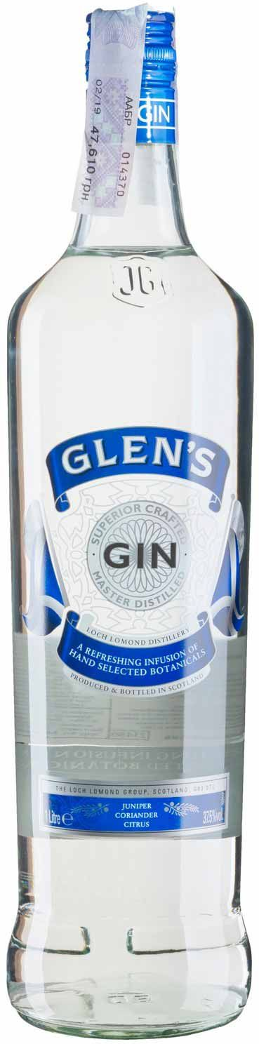 Акция на Джин Glen's Gin (1,0 л) (BW23480) от Stylus