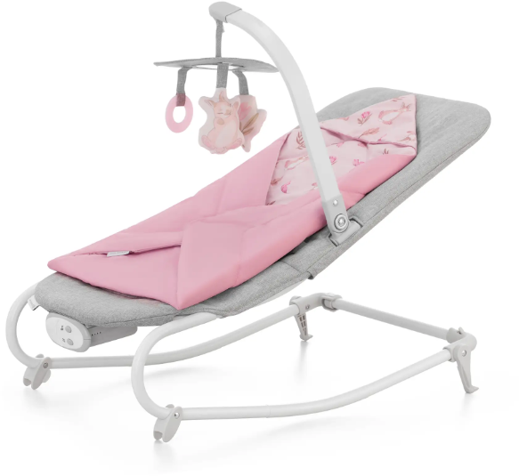 

Шезлонг-качалка Kinderkraft Felio 2 Peony Rose (KBFELI20PNK0000)