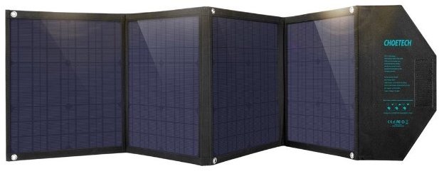 

Сонячна панель Choetech 80W Foldable Solar Charger Panel