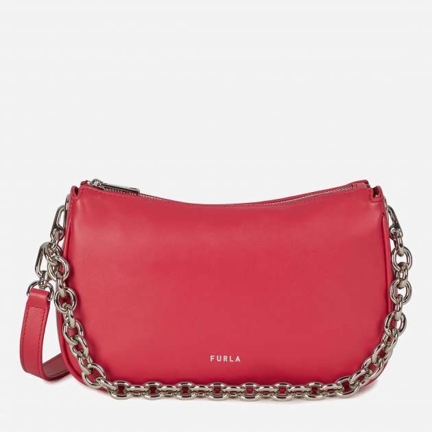 

Женская сумка через плечо Furla Moon S Shoulder Bag красная (WB00356AX07330656S)