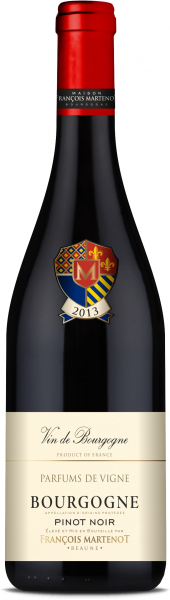 Акція на Вино Francois Martenot Bourgogne Pinot Noir Parfum de Vigne красное сухое 0.75л (VTS1313760) від Stylus
