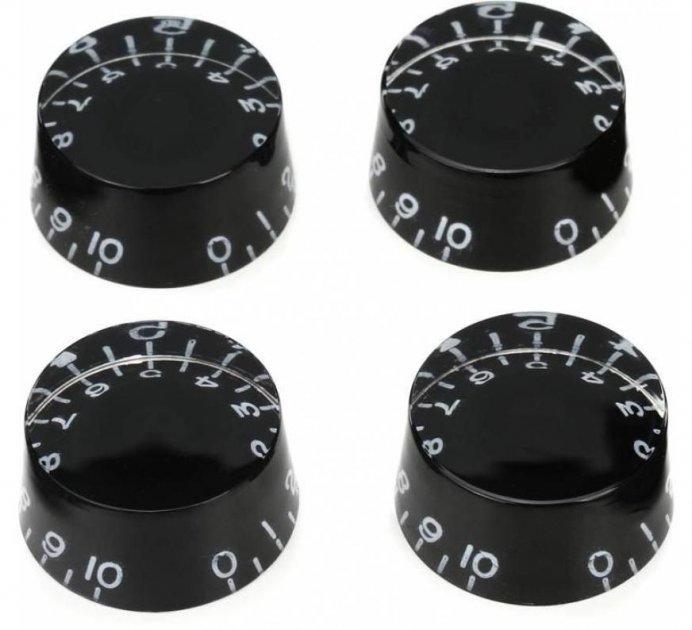 

Набор ручек потенциометров Gibson PRSK-010 Speed Knobs Black