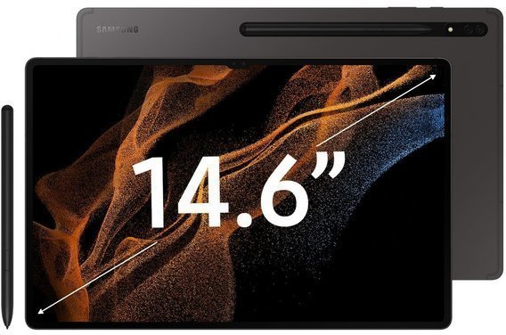 Акція на Samsung Galaxy Tab S8 Ultra 16/512GB 5G Graphite (SM-X906BZAF) від Y.UA