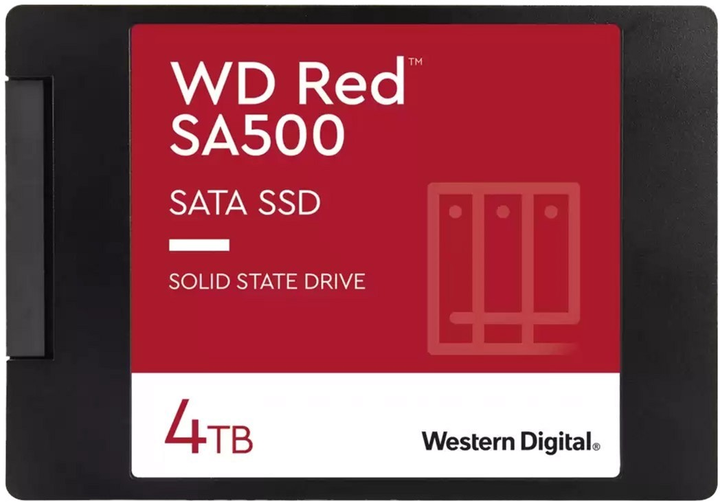 Акція на Wd Red SA500 Nas 2.5” 4TB (WDS400T2R0A) від Stylus